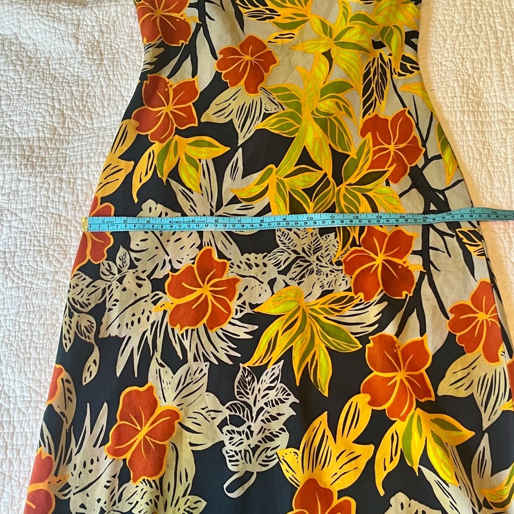 Vintage Y2K Floral Print Sleeveless Dress - Picture 9 of 10